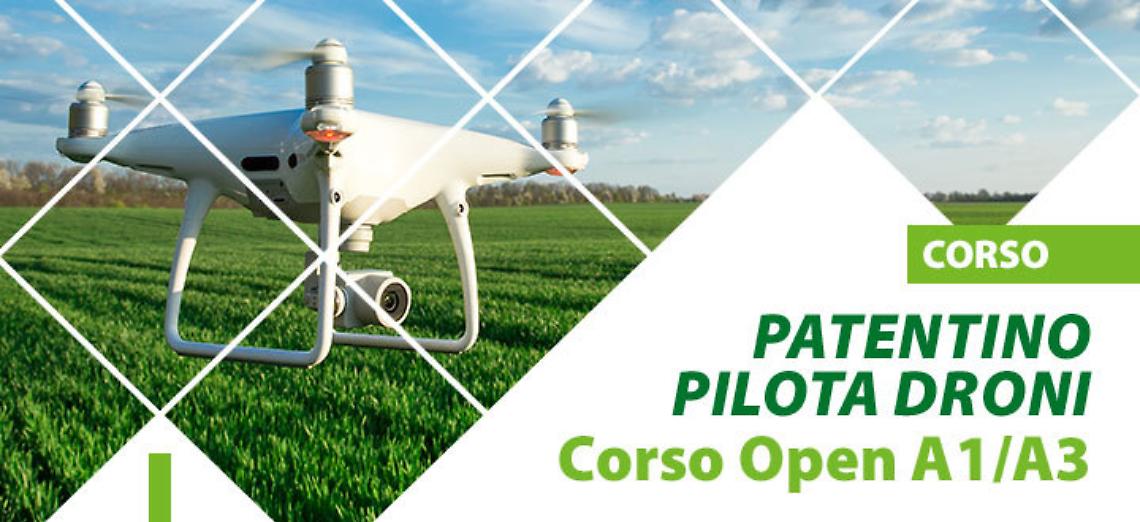 Patentino Pilota Droni - Corso Open A1/A3