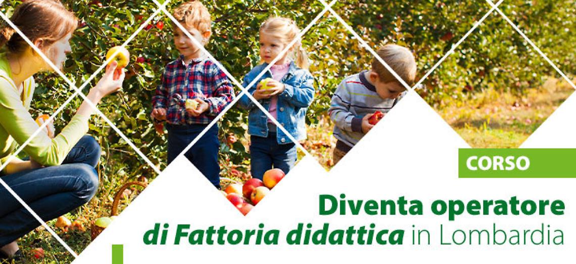 Diventa un operatore di Fattoria didattica  in Lombardia