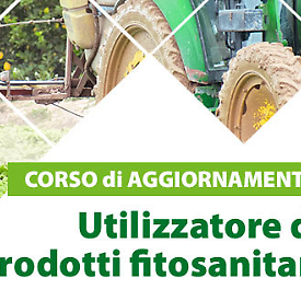 Corso di Formazione Utilizzatore di prodotti fitosanitari AGGIORNAMENTO